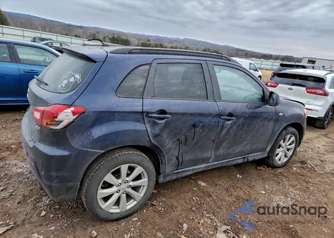 2012 Mitsubishi Outlander Sport Se from USA, damaged, VIN JA4AP4AU2CZ007860